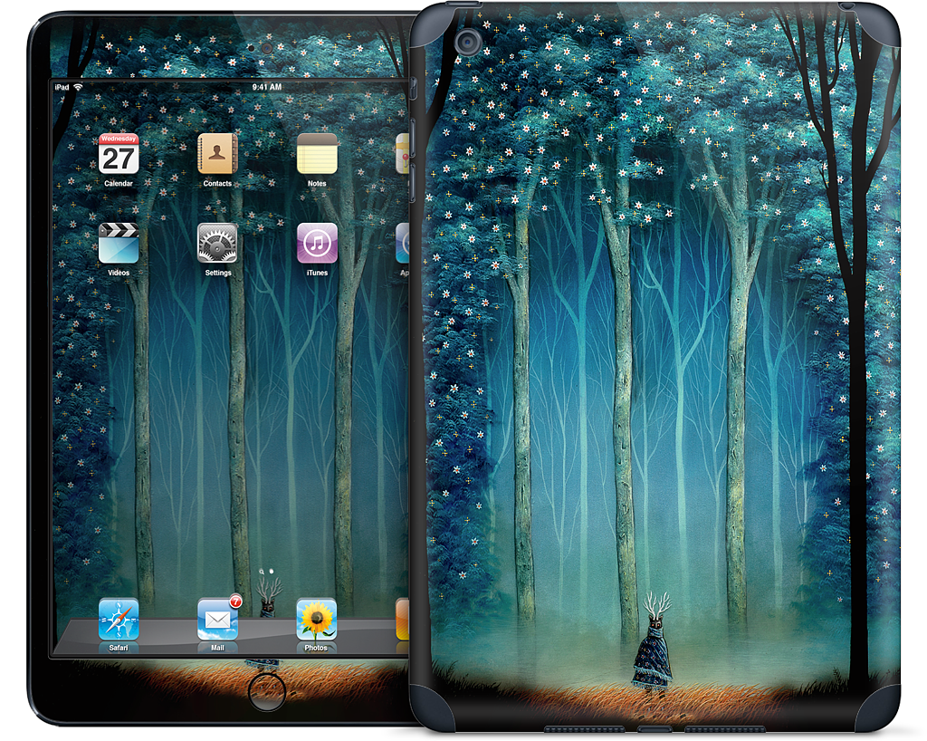 Cathedral of the Forest Deep iPad Skin