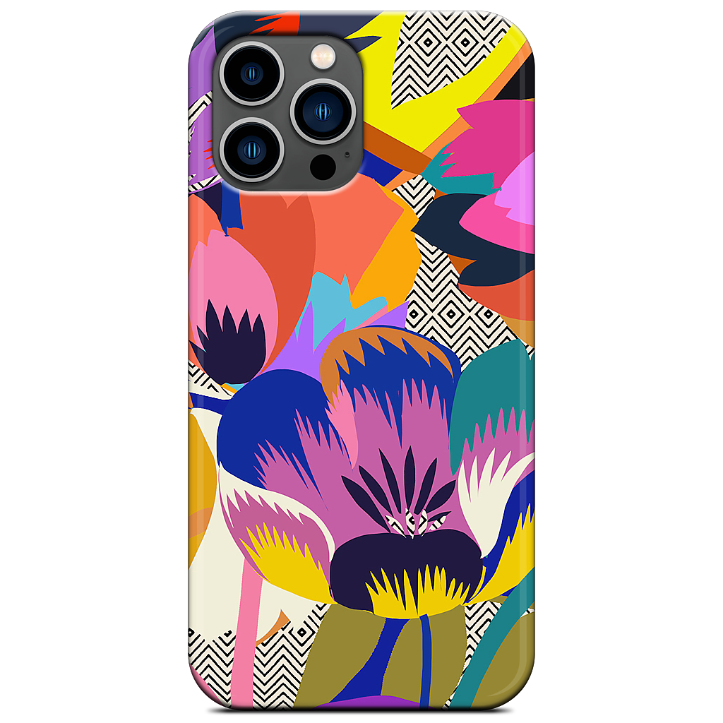 Among the Spring Flowers iPhone Case