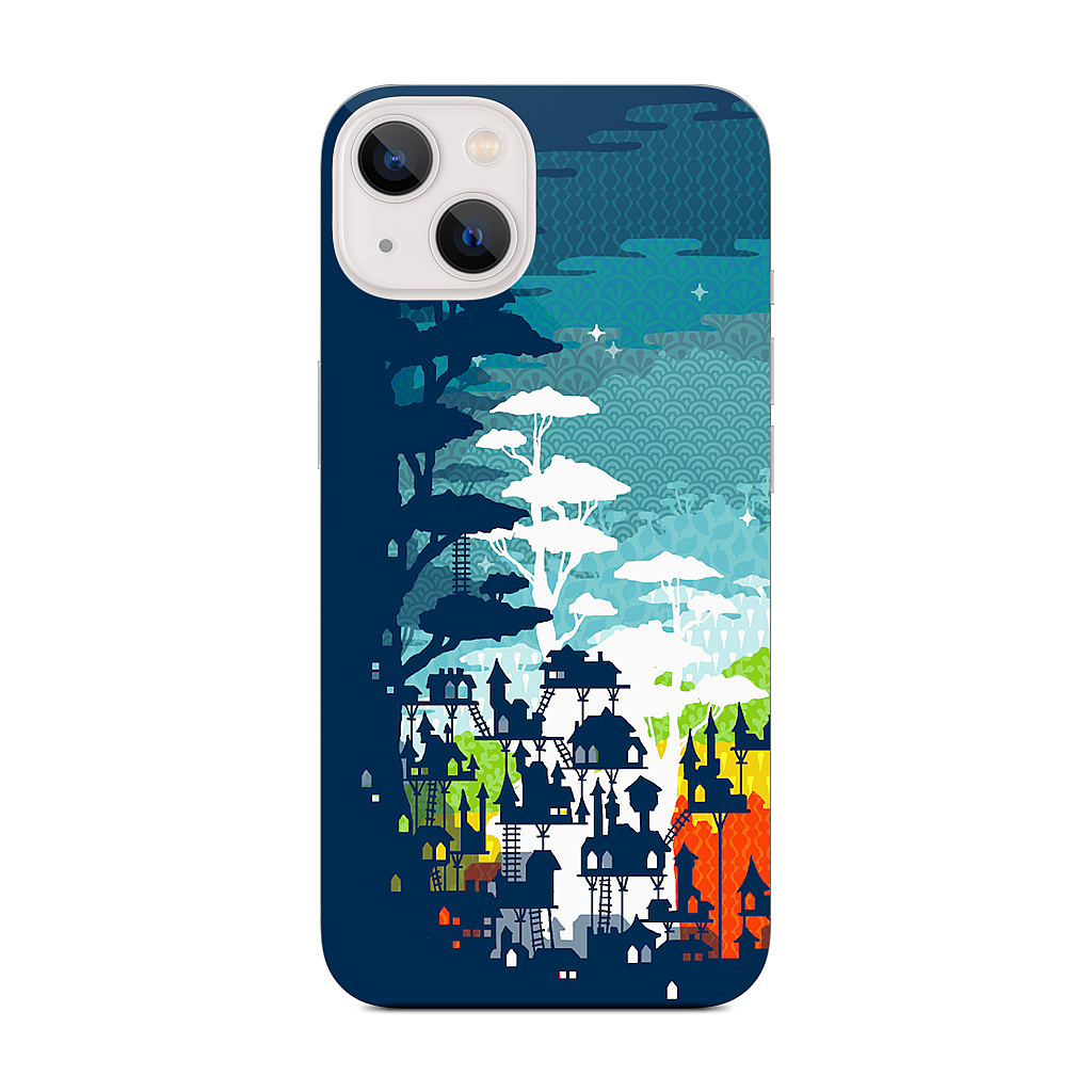 Rainforest City iPhone Skin