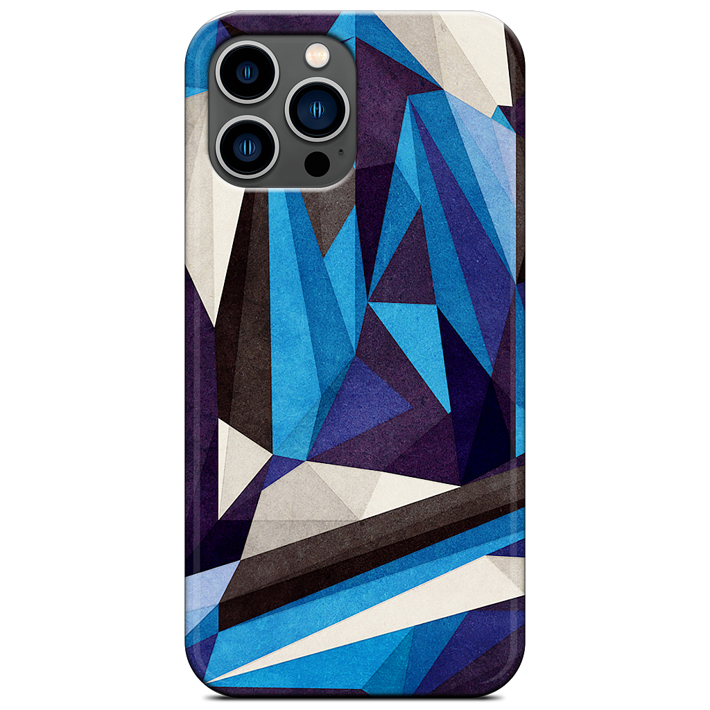 Blue Something iPhone Case