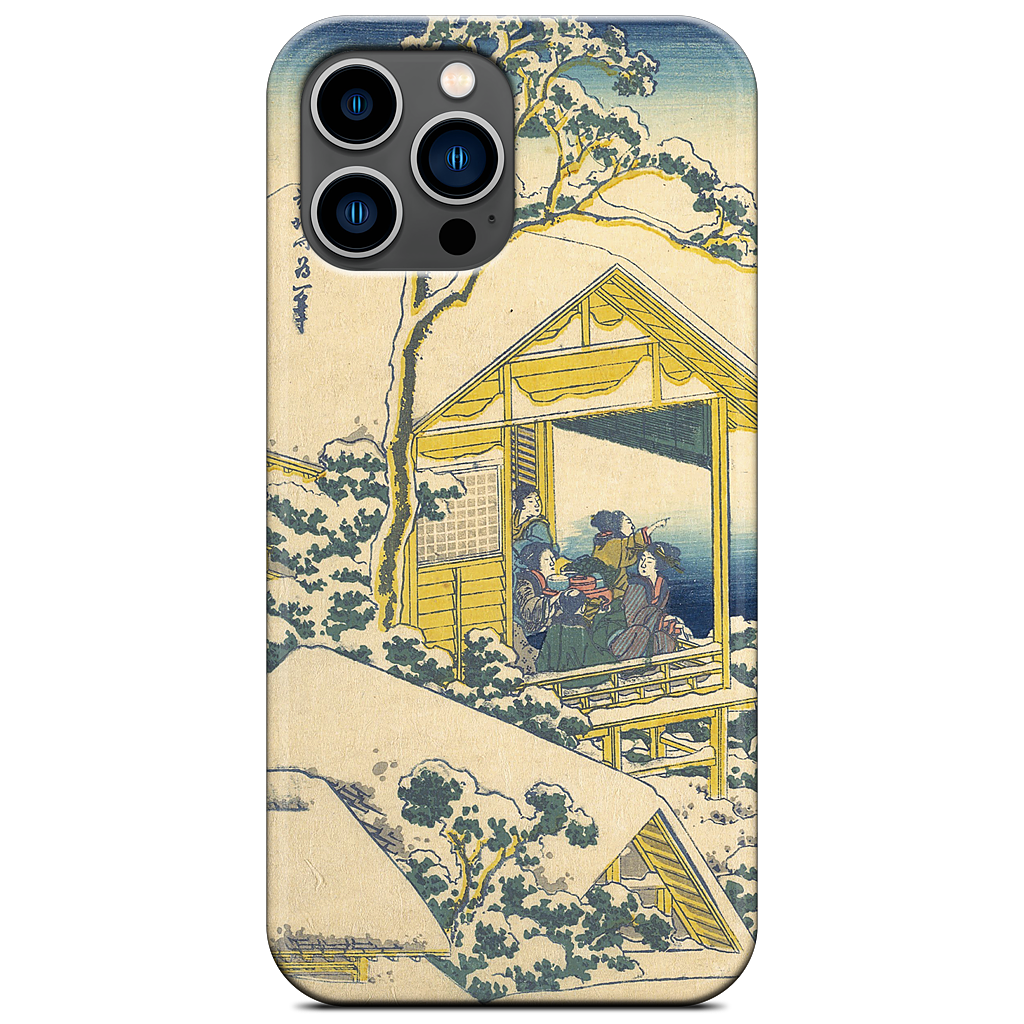 Morning After the Snow at Koishikawa in Edo (Koishikawa yuki no ashita) iPhone Case
