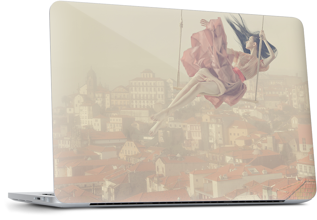 Swinging Over Oporto MacBook Skin