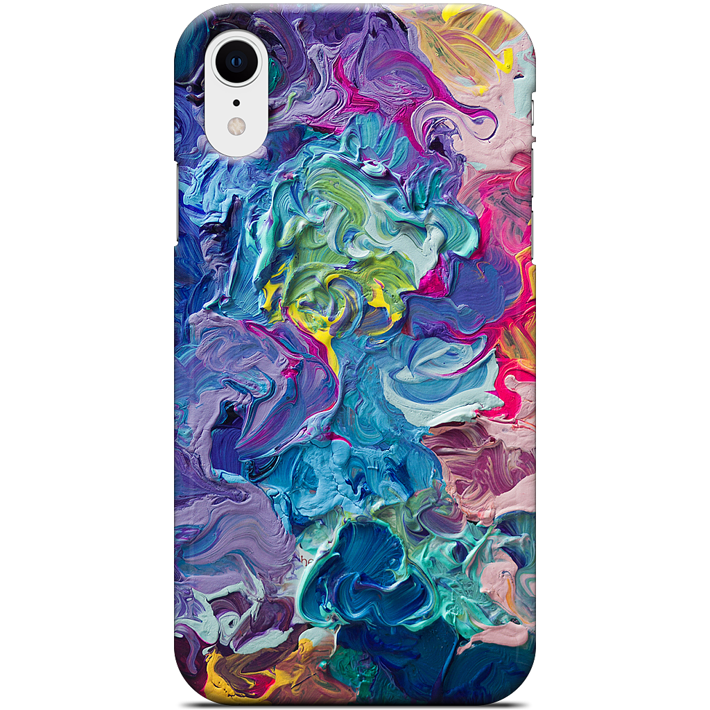 Rainbow Flow Abstract iPhone Case