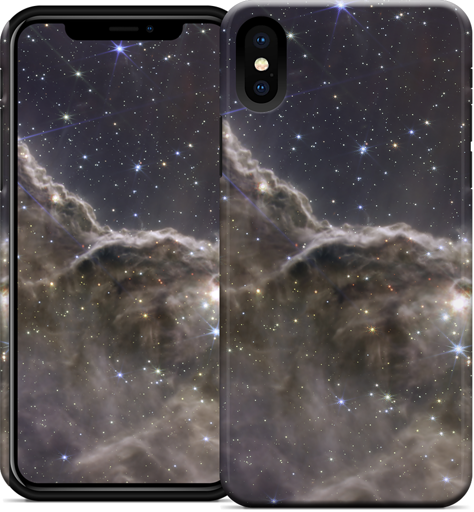 Cosmic Cliffs of Carina (MIRI and NIRCam Image) iPhone Case