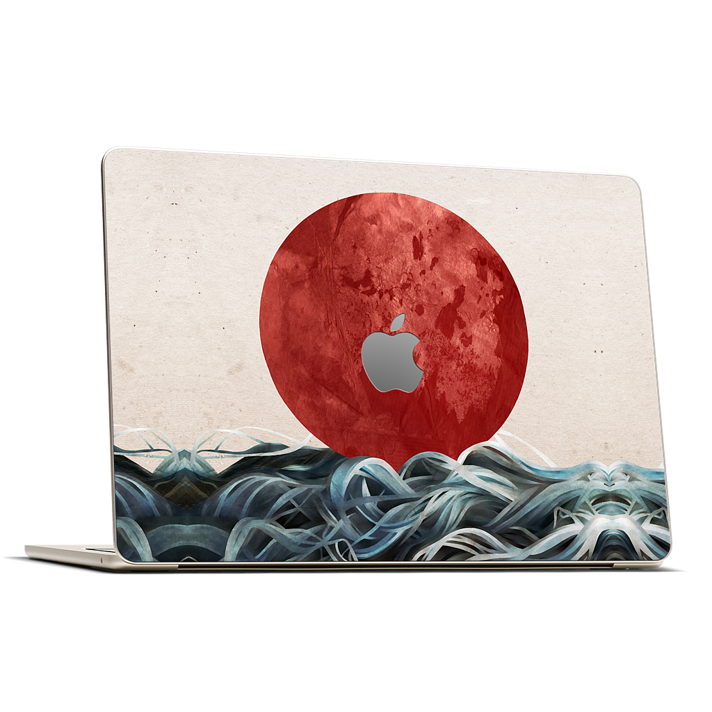 Sunrise in Japan MacBook Skin