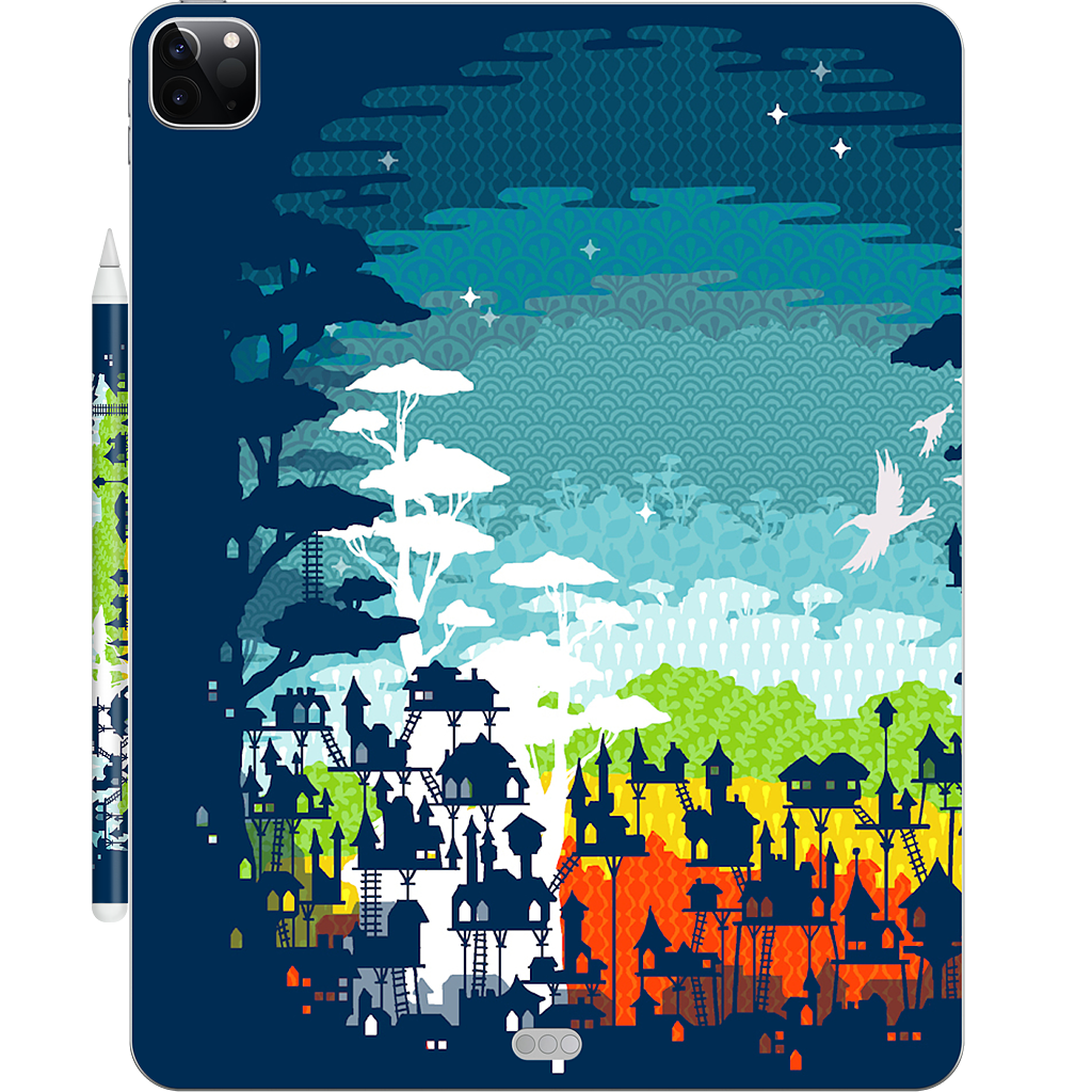 Rainforest City iPad Skin