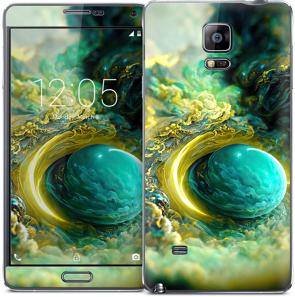 Planetary Accretion Samsung Skin