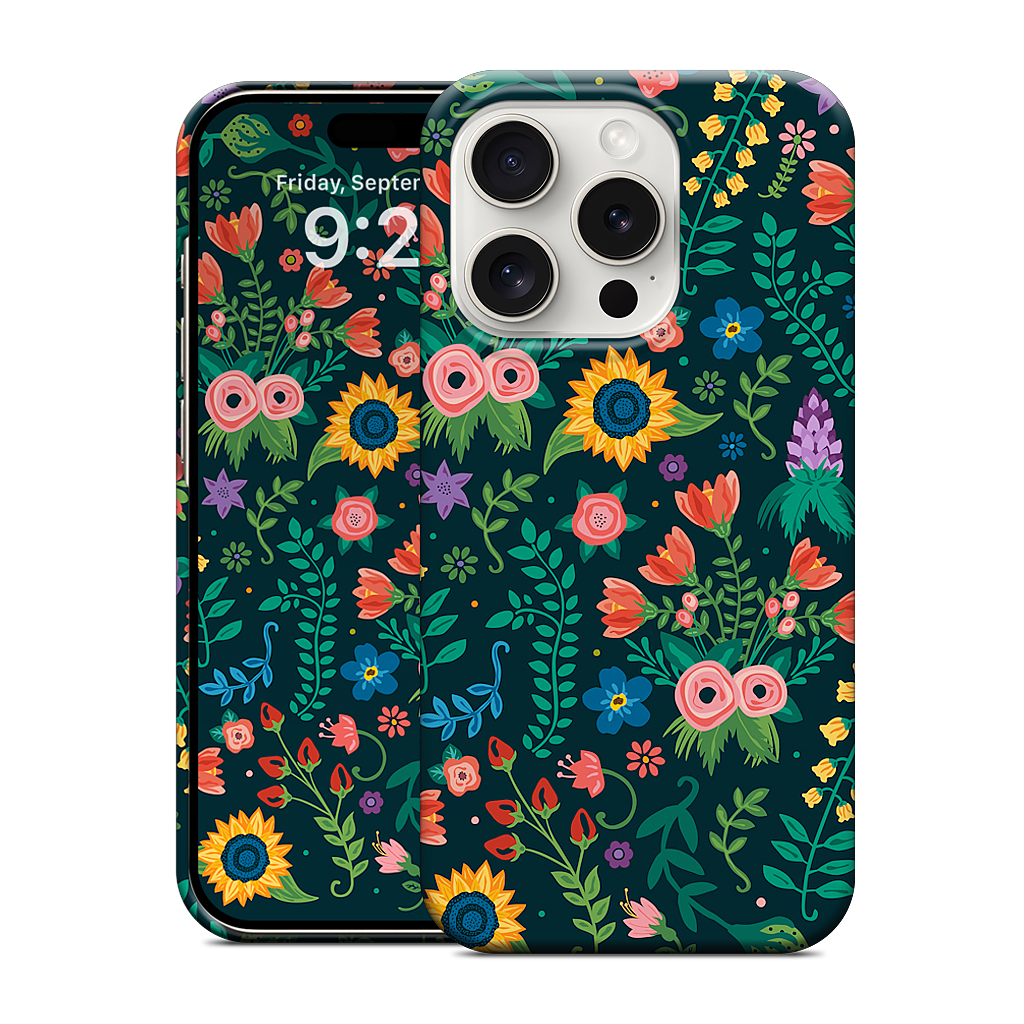 Floral Heart iPhone Case