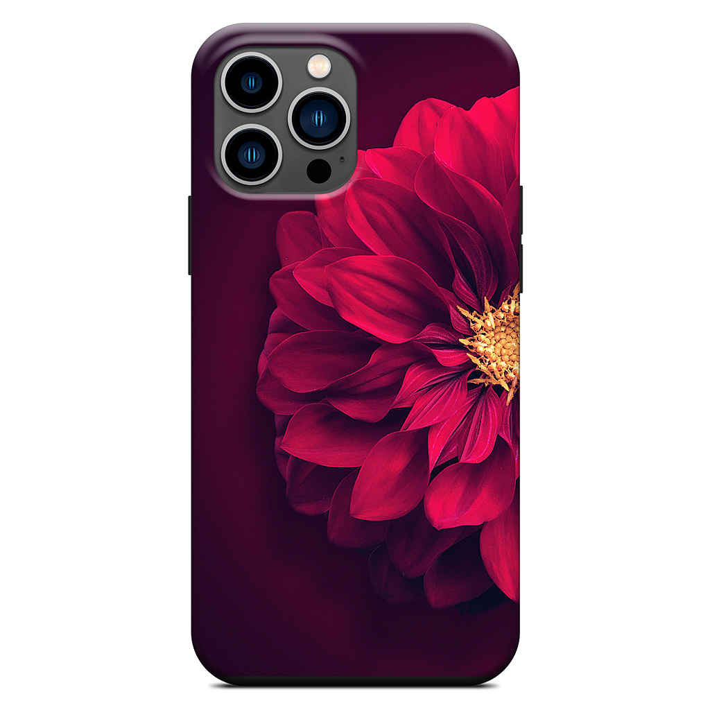 Red Bloom iPhone Case