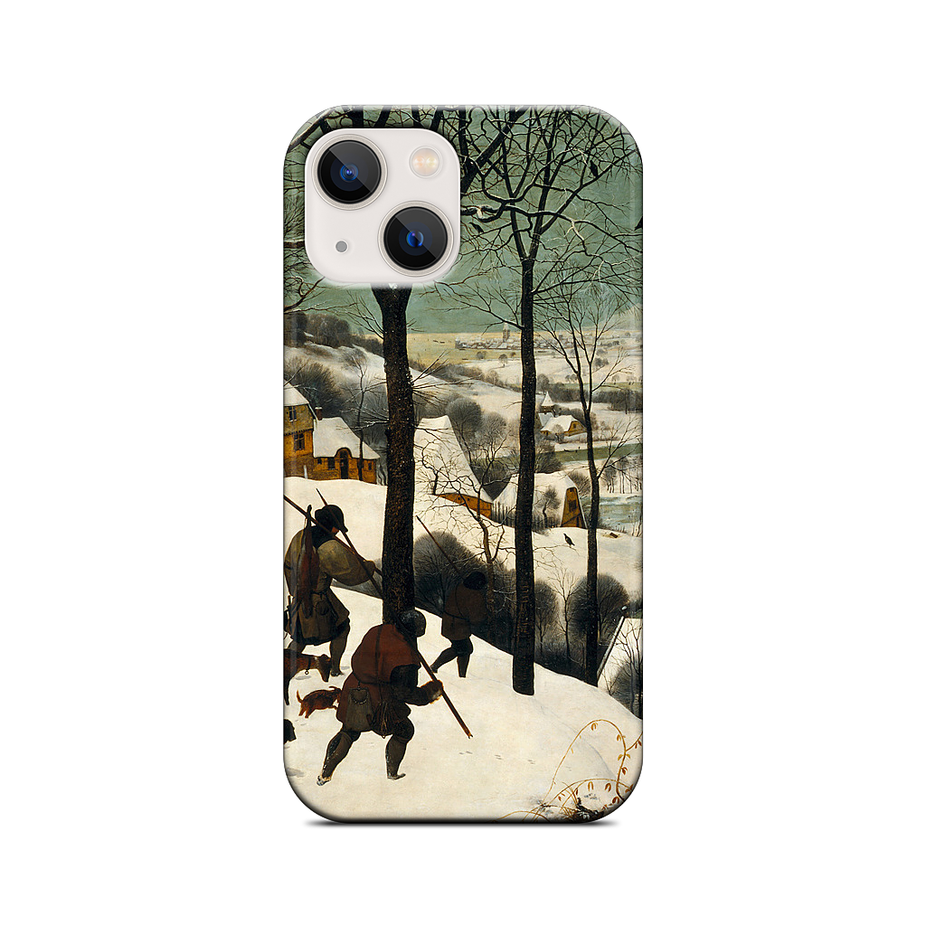 Hunters in the Snow iPhone Case