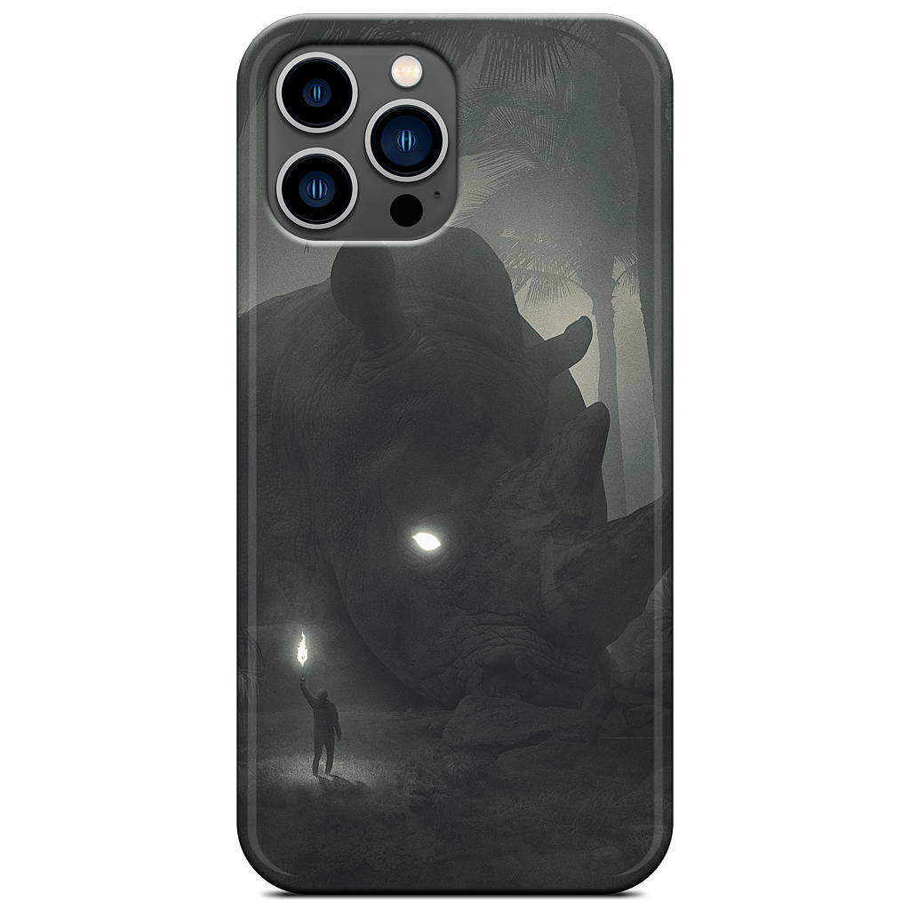 Face of Fear iPhone Case
