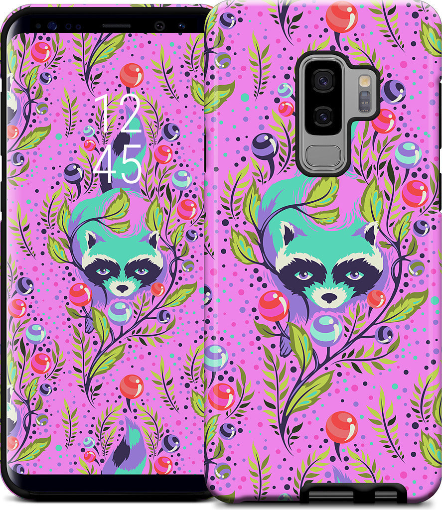 Raccoon Fuchsia Samsung Case