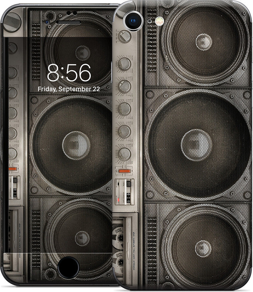 Boombox iPhone Skin