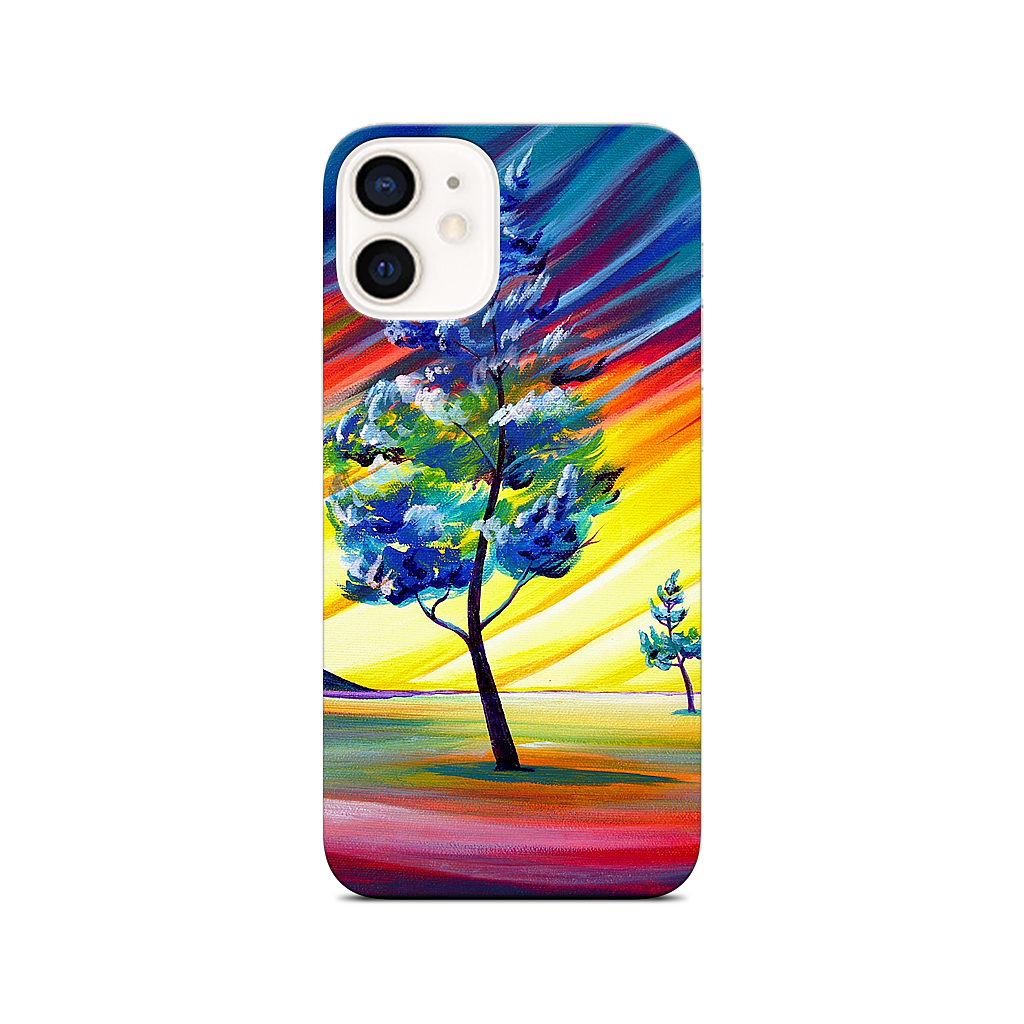 Thick Frost Sunset Glow iPhone Skin