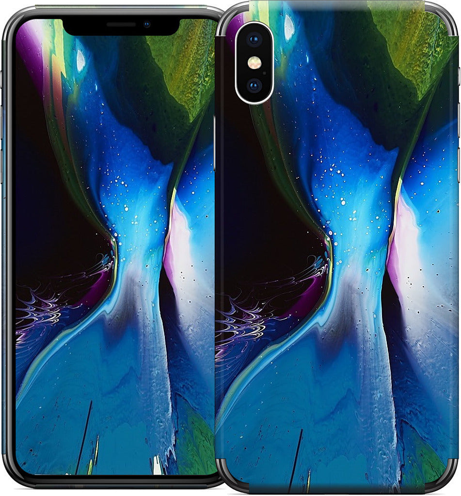 Blue Shift iPhone Skin
