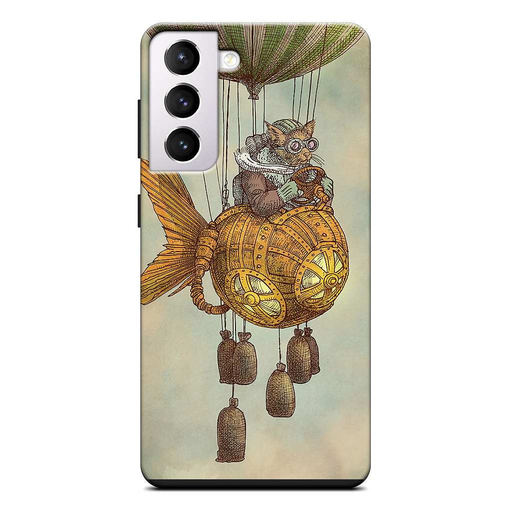 Around The World In A GoldfishFlyer Samsung Case