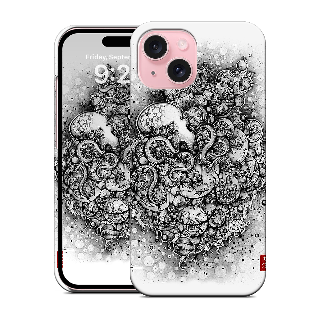 A Curious Embrace iPhone Case