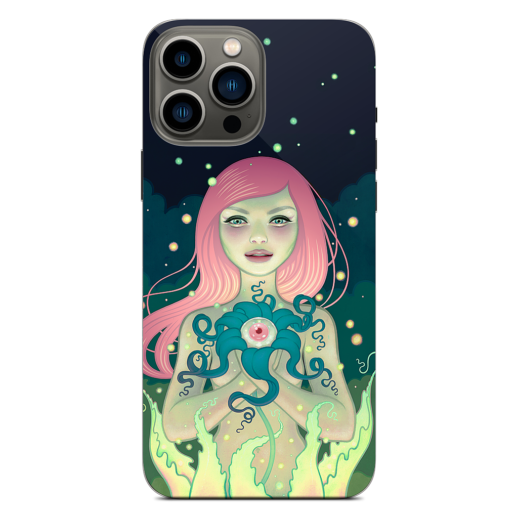 Midnight Bloom iPhone Skin