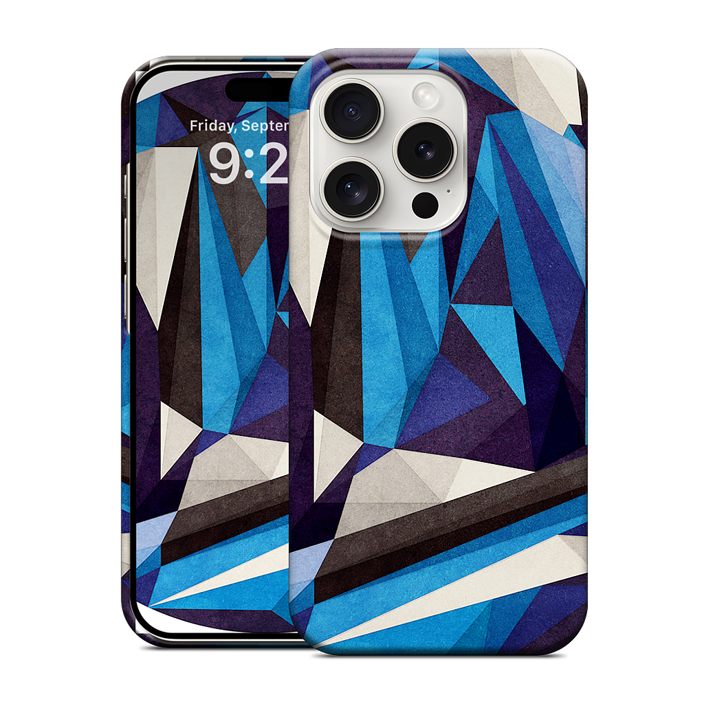 Blue Something iPhone Case