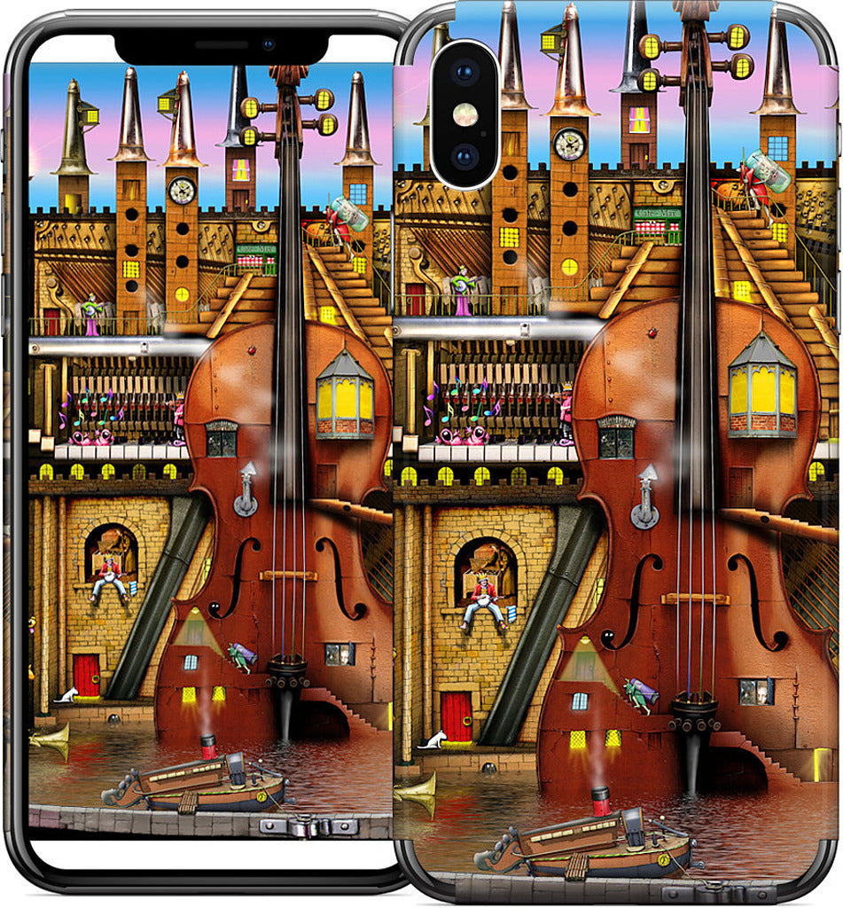Music Castle iPhone Skin
