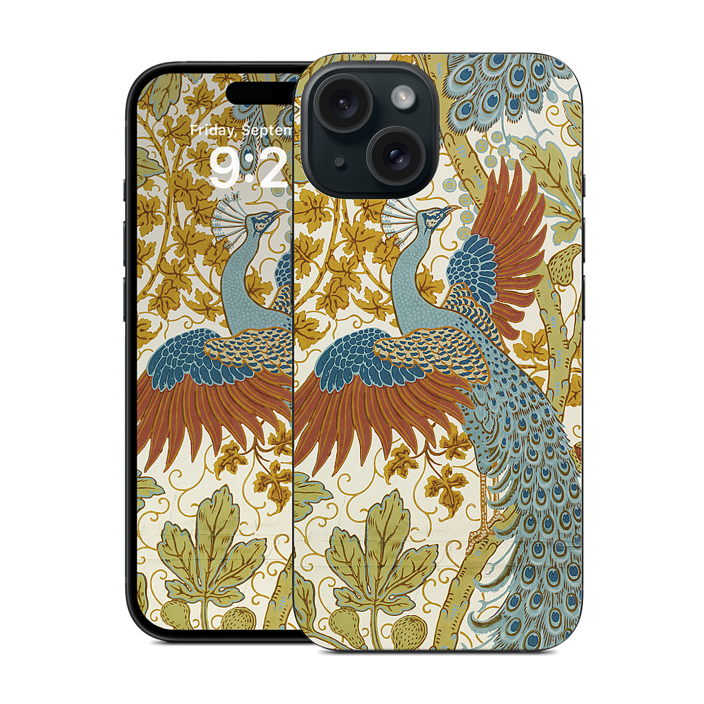 Fig and Peacock iPhone Skin