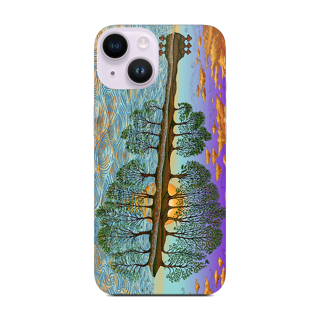 Guitar In Sea Major iPhone Skin