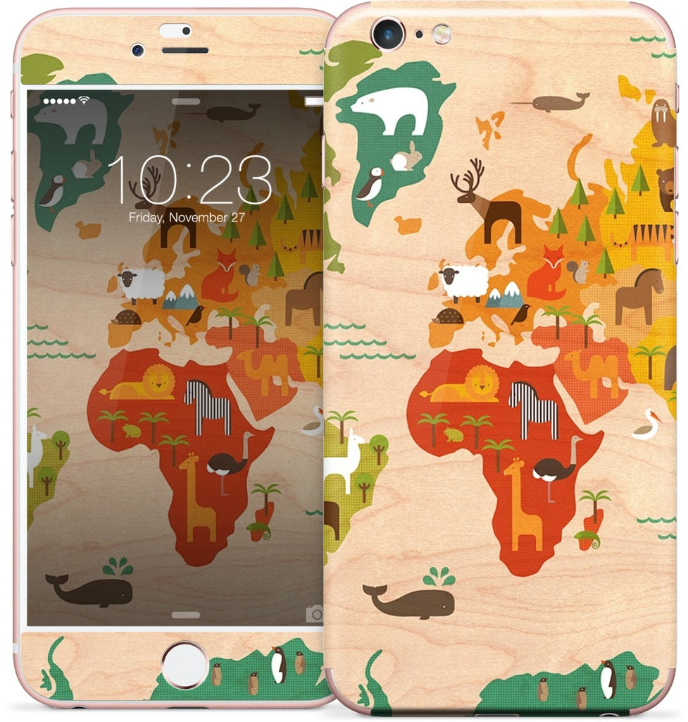 My World iPhone Skin