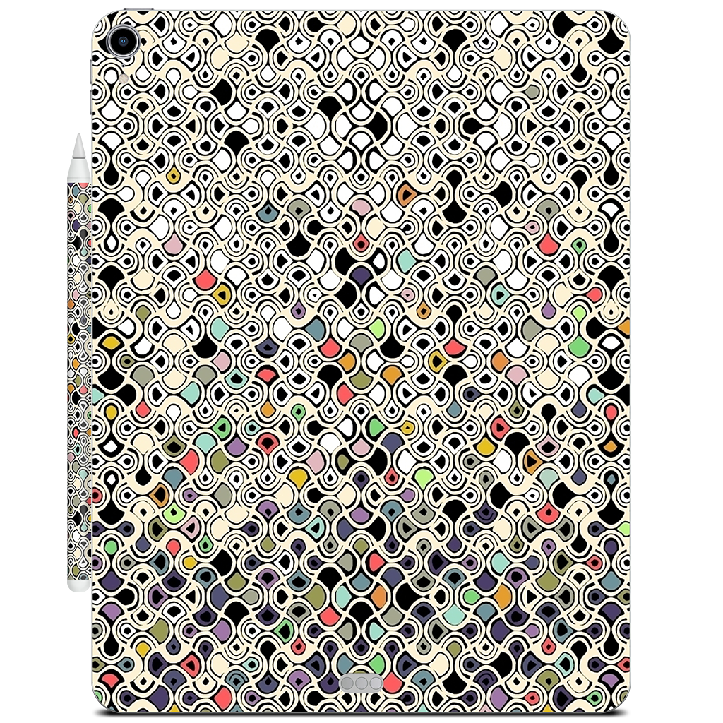 cellular ombre iPad Skin