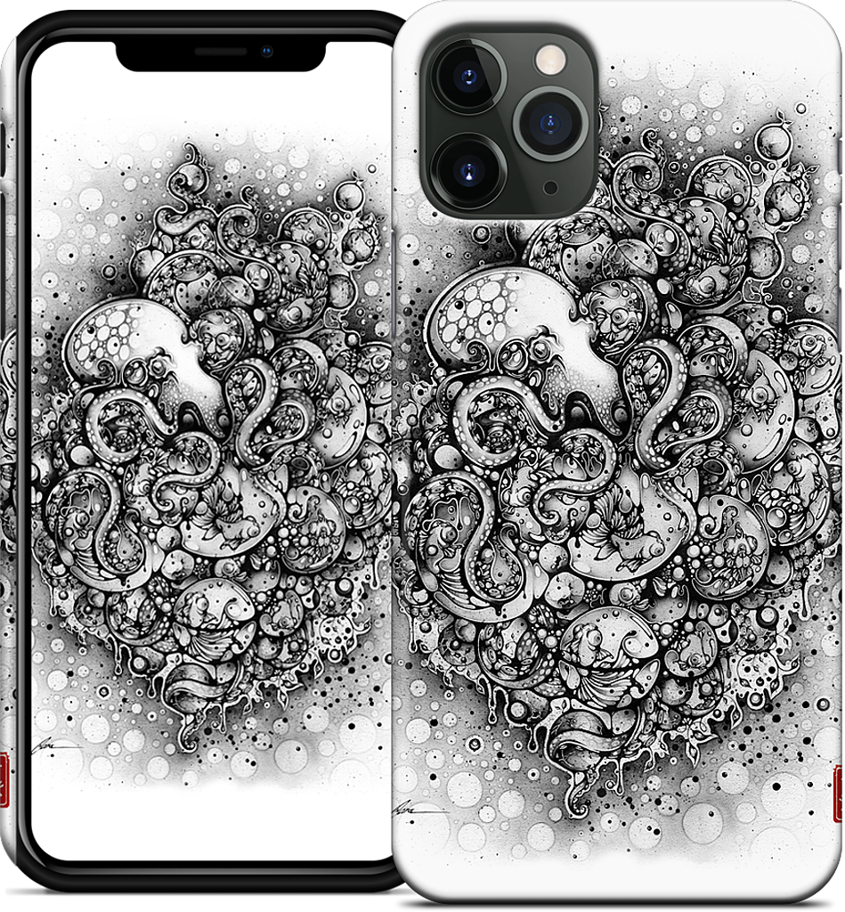 A Curious Embrace iPhone Case