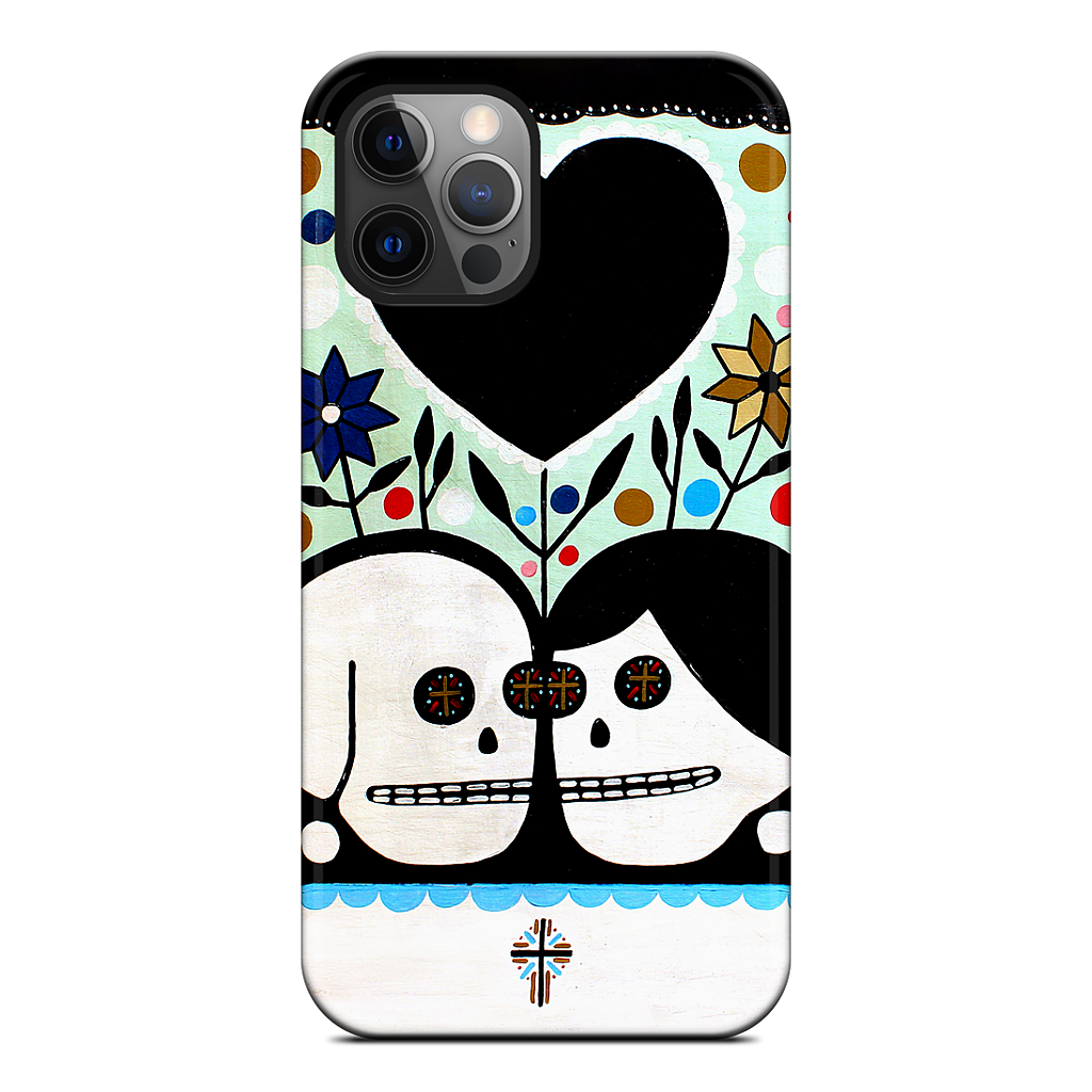 In The Garden With My Love iPhone Case