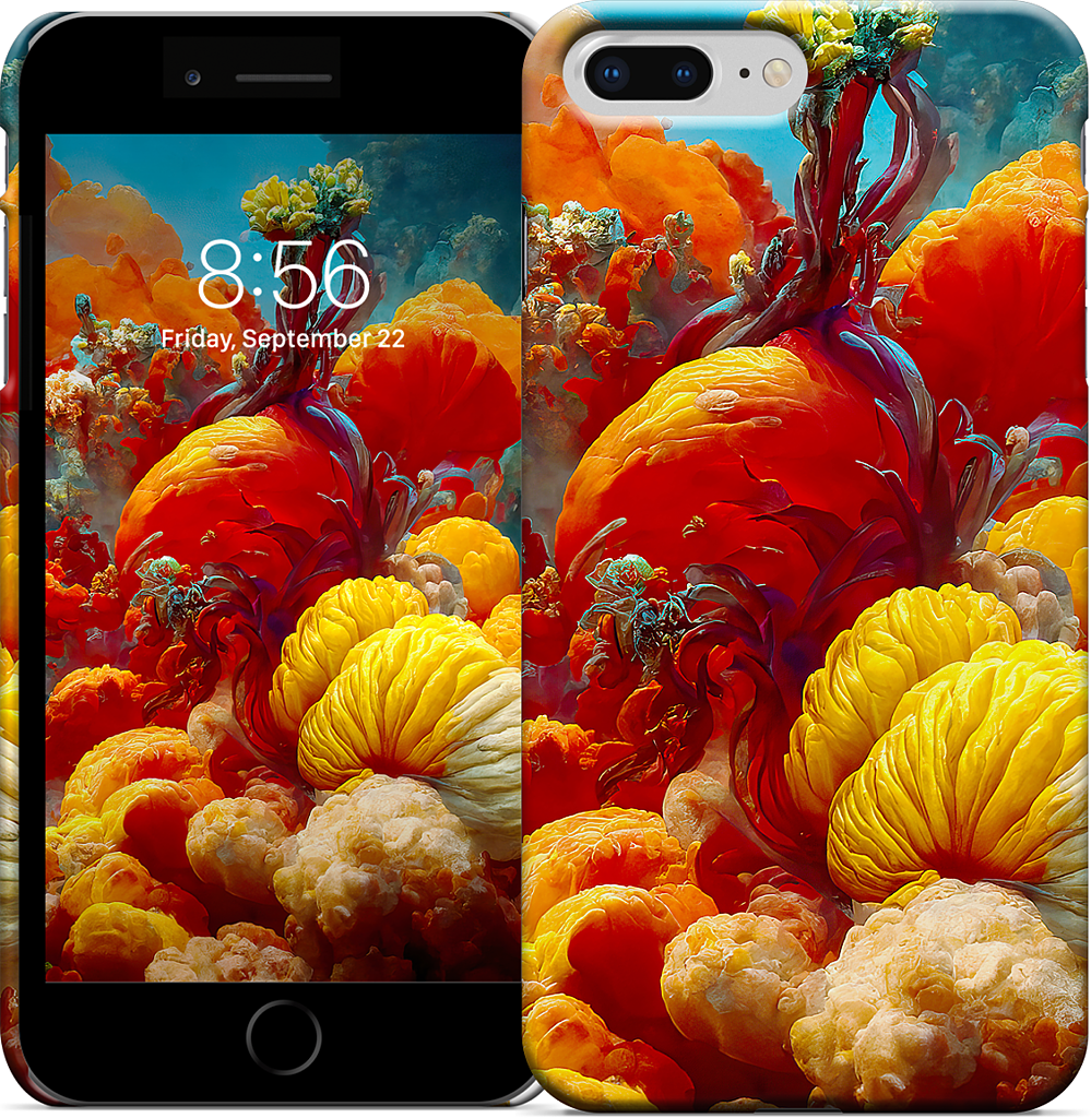 Oceanic Cornucopia iPhone Case