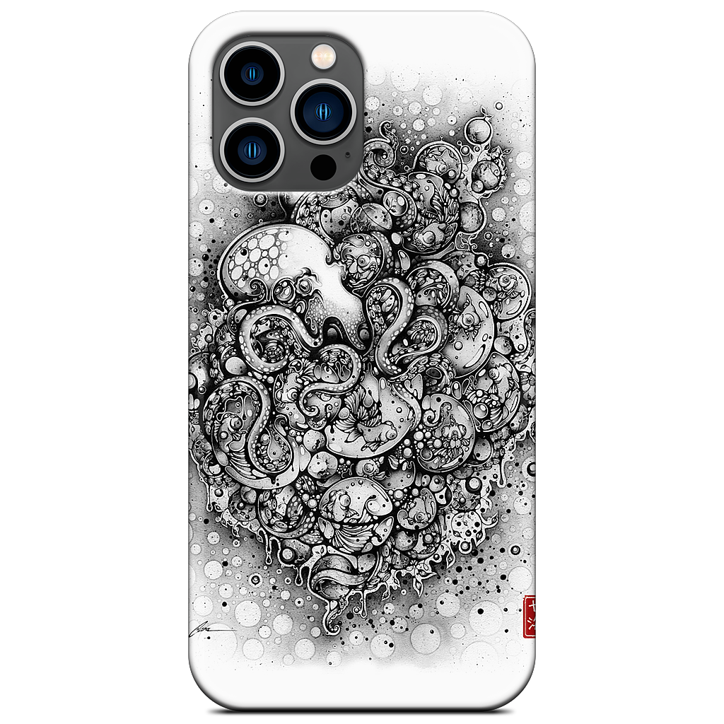 A Curious Embrace iPhone Case