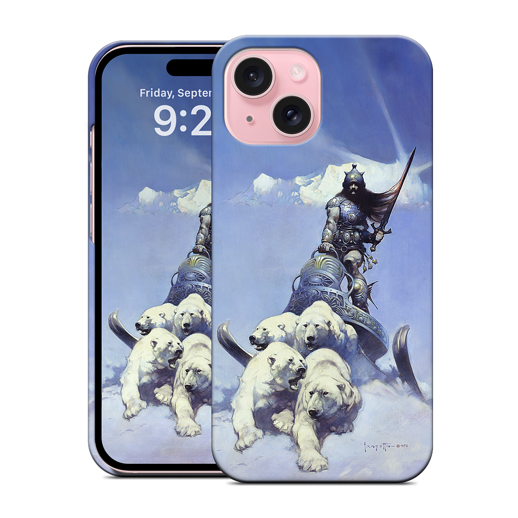 Silver Warrior iPhone Case