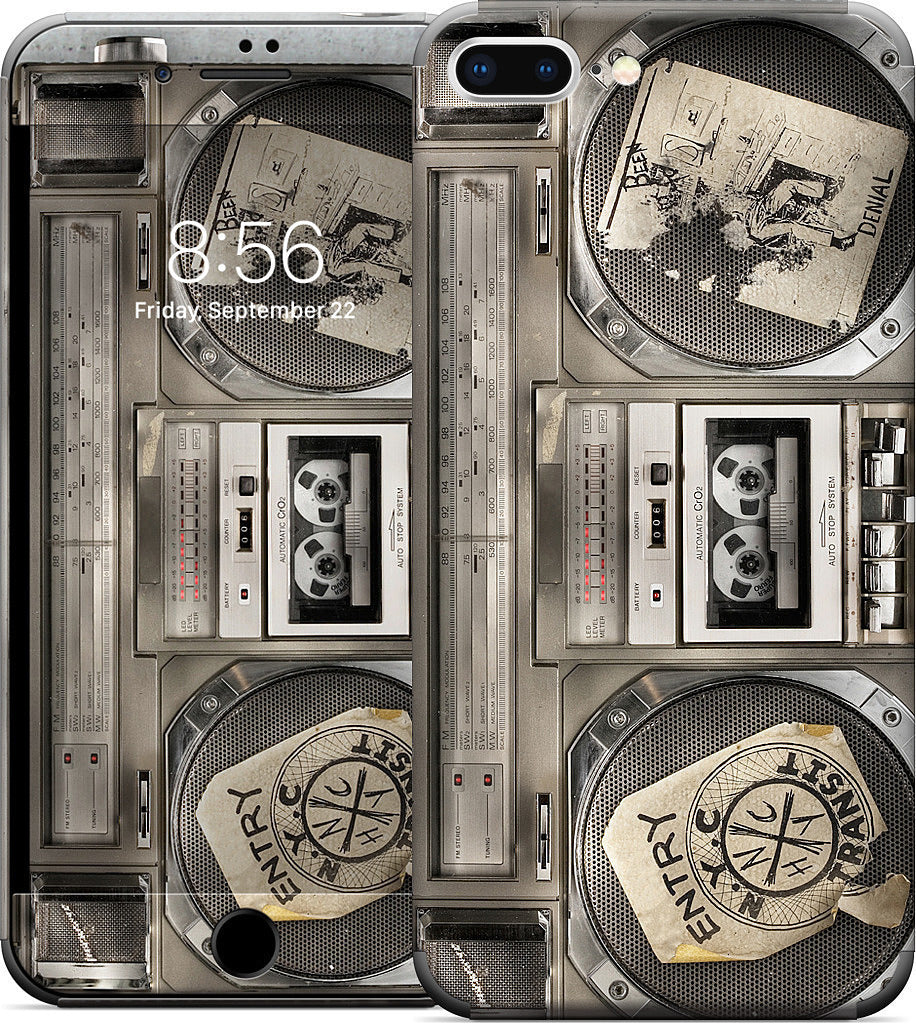 Boombox II iPhone Skin