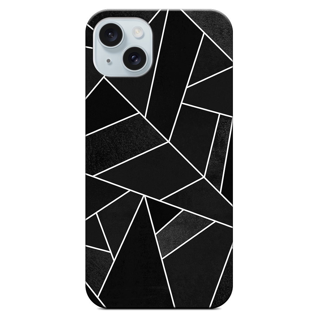 Black Stone iPhone Case