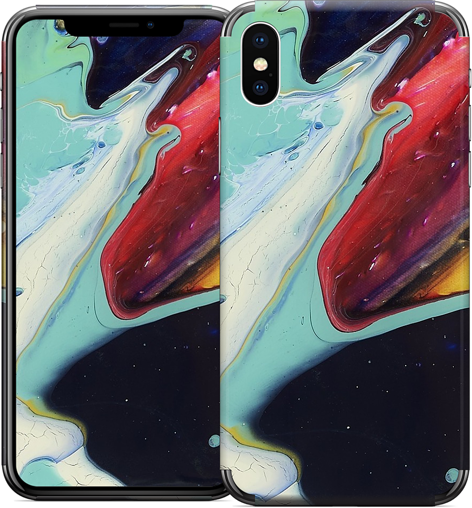 Quanta iPhone Skin