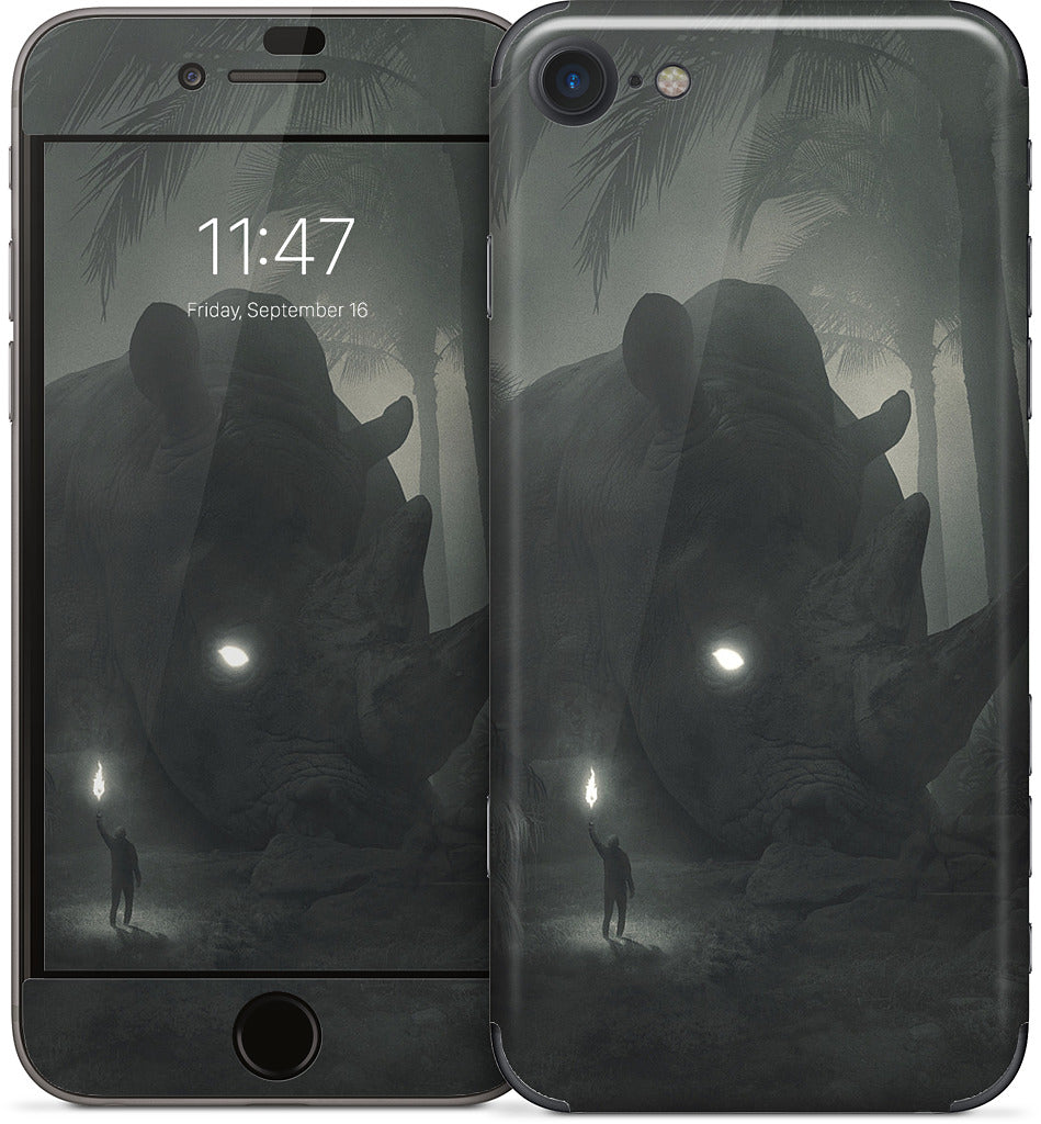 Face of Fear iPhone Skin