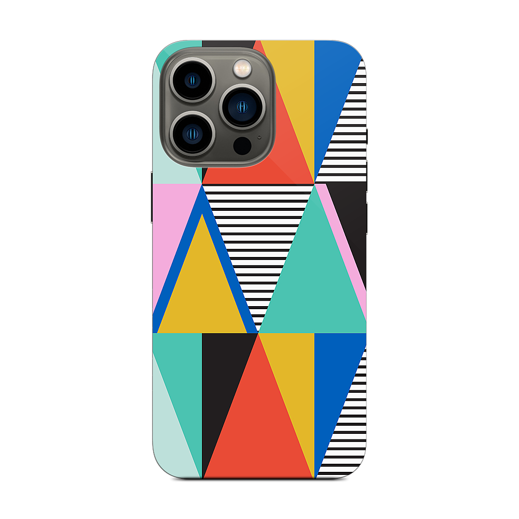 Graphic Triangles iPhone Skin