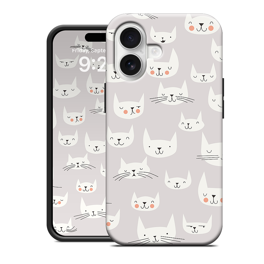 Cat Faces iPhone Case