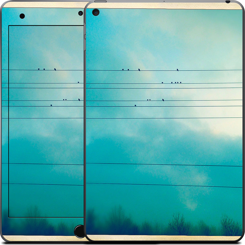 Birds on a wire iPad Skin