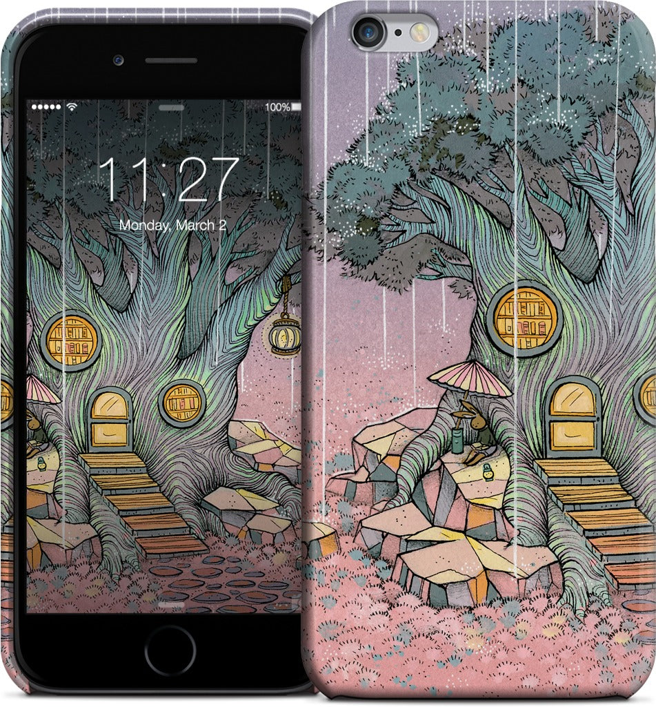 Rainy Day In The Library iPhone Case