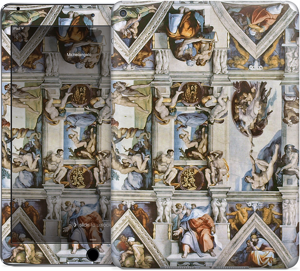 Cappella Sistina Ceiling iPad Skin