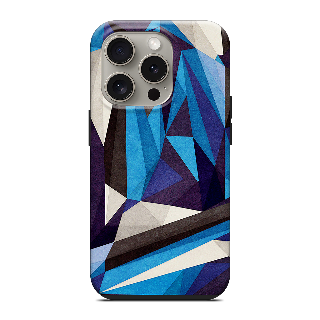 Blue Something iPhone Case