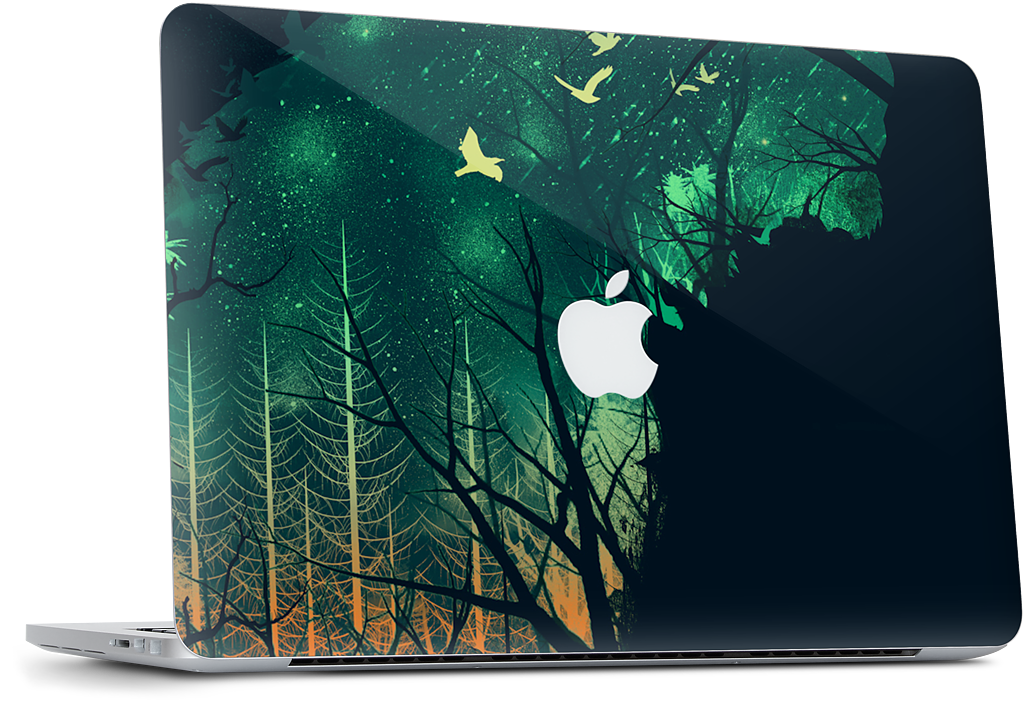 Space Tiger MacBook Skin