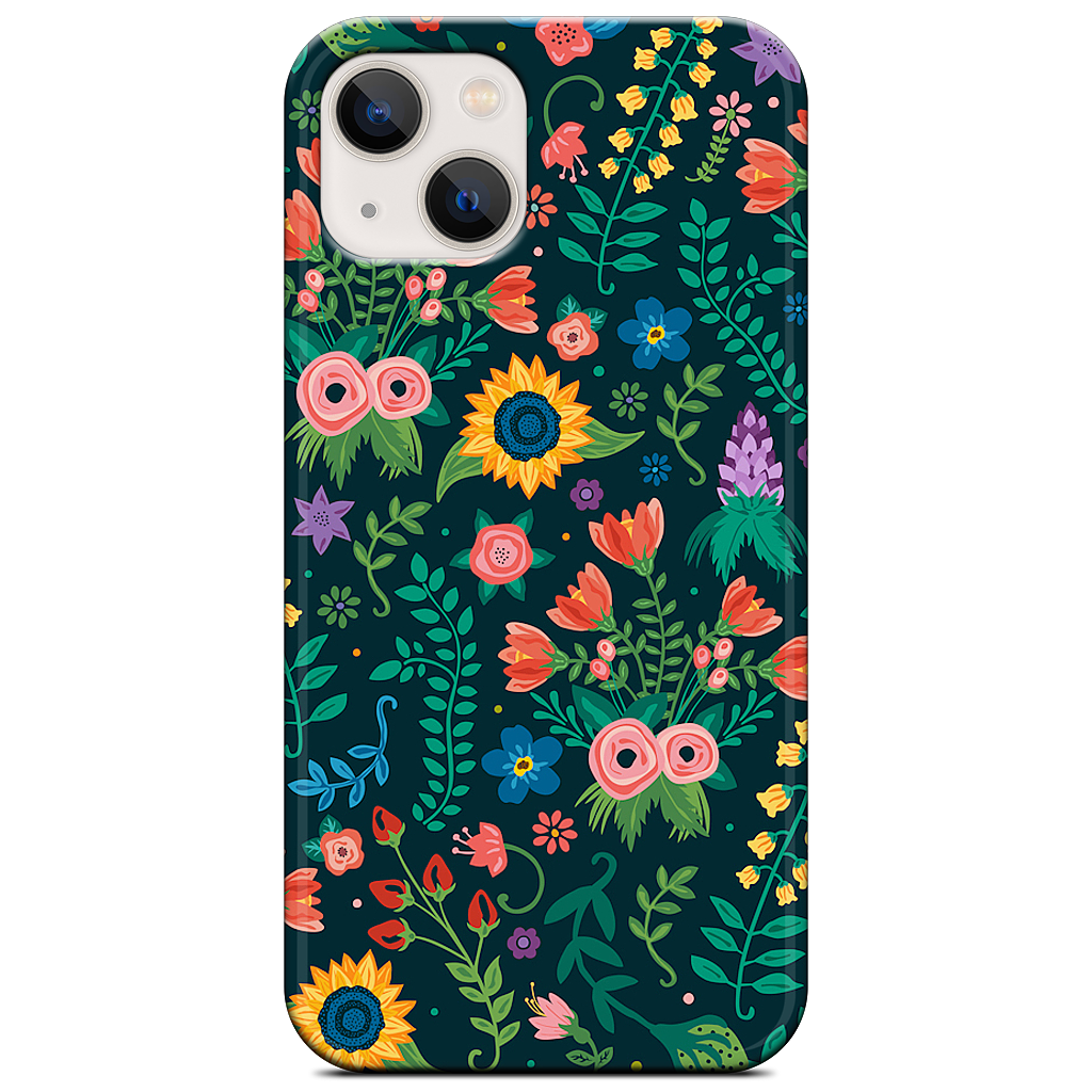 Floral Heart iPhone Case