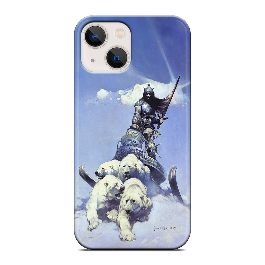 Silver Warrior iPhone Case