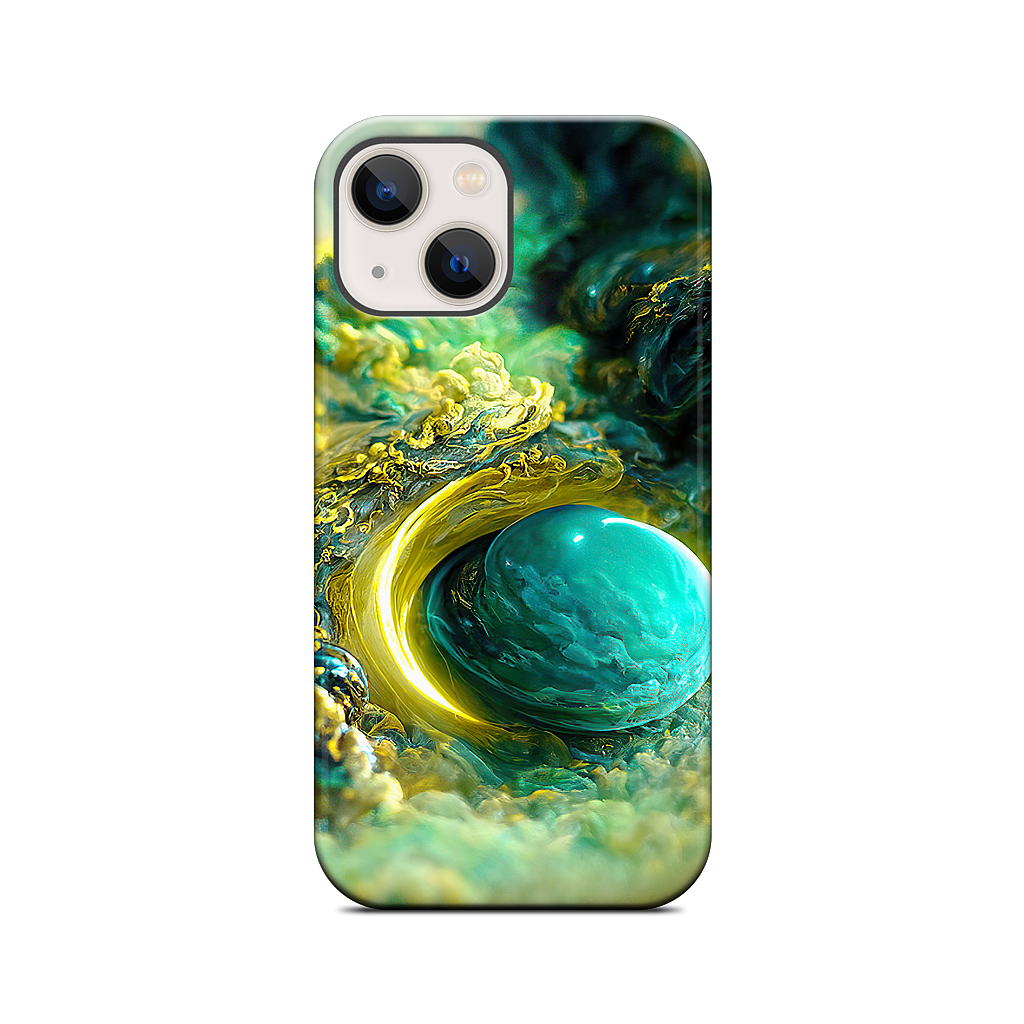 Planetary Accretion iPhone Case