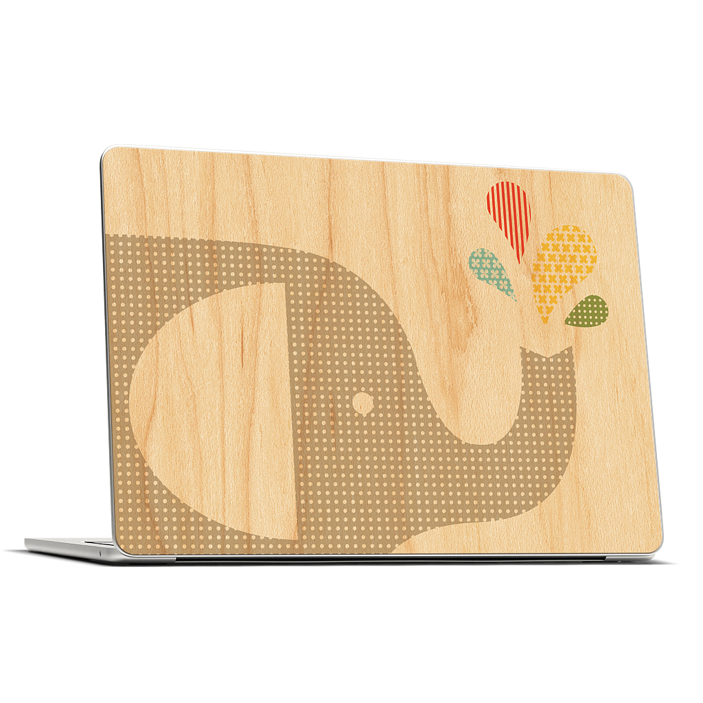 Elephant with Calf MacBook Skin