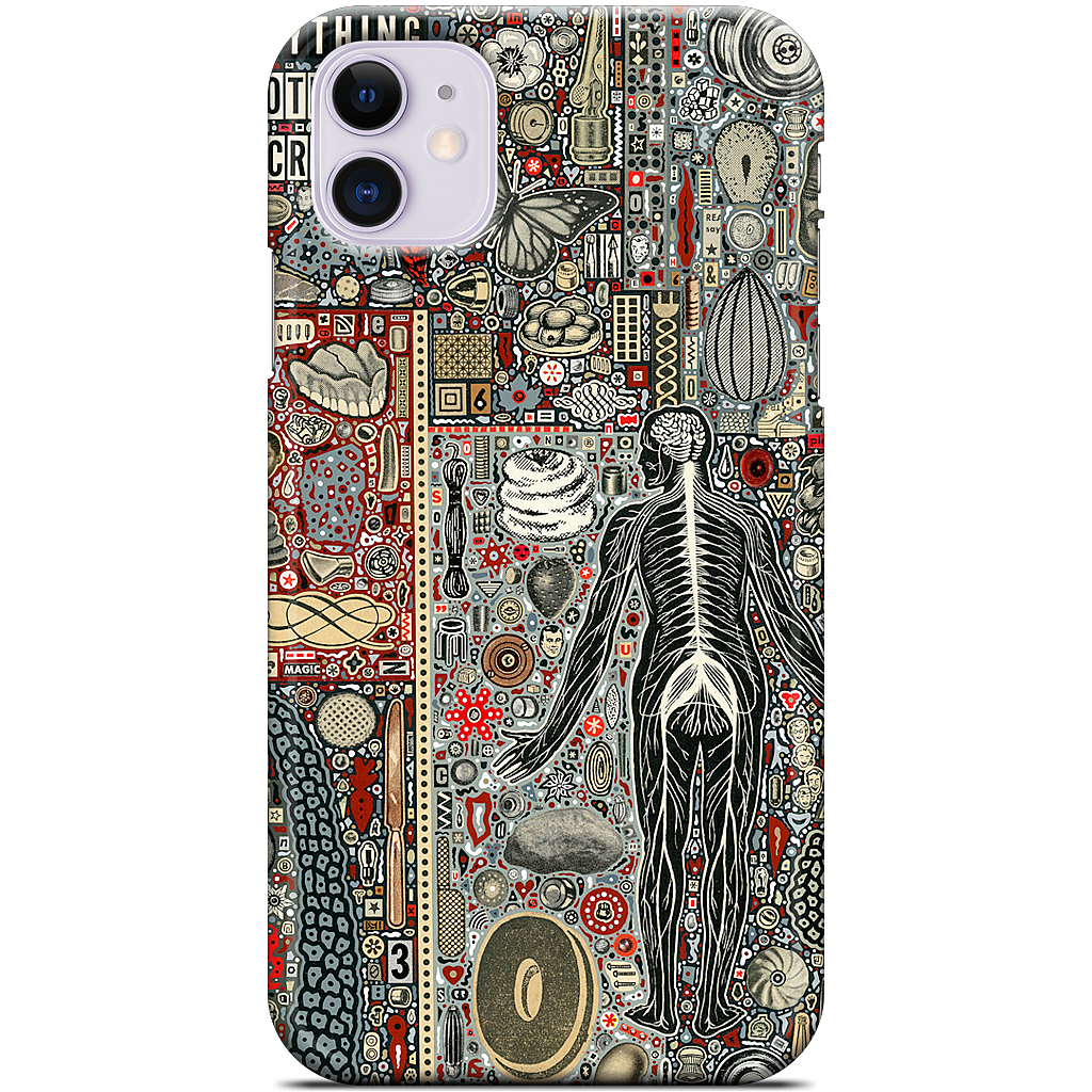 Everything and Nothing iPhone Case