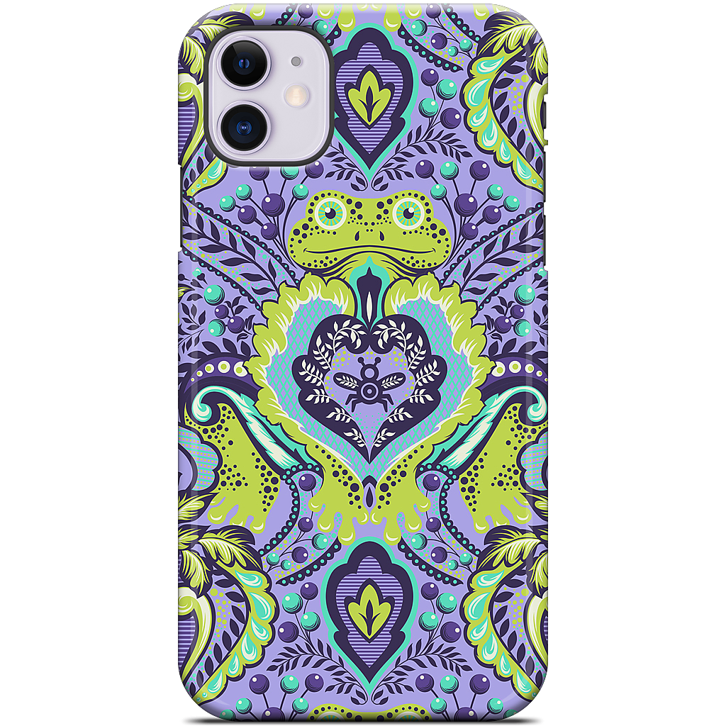 Frog Prince Orchid iPhone Case